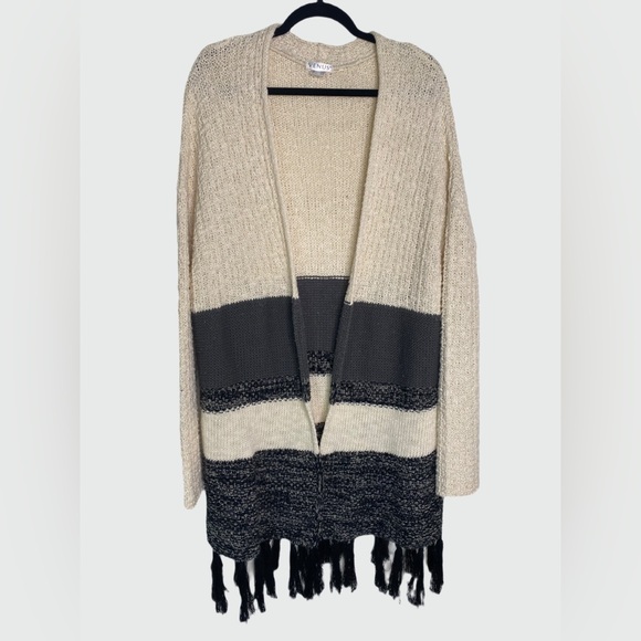 VENUS Sweaters - Venus oversized tassel cardigan